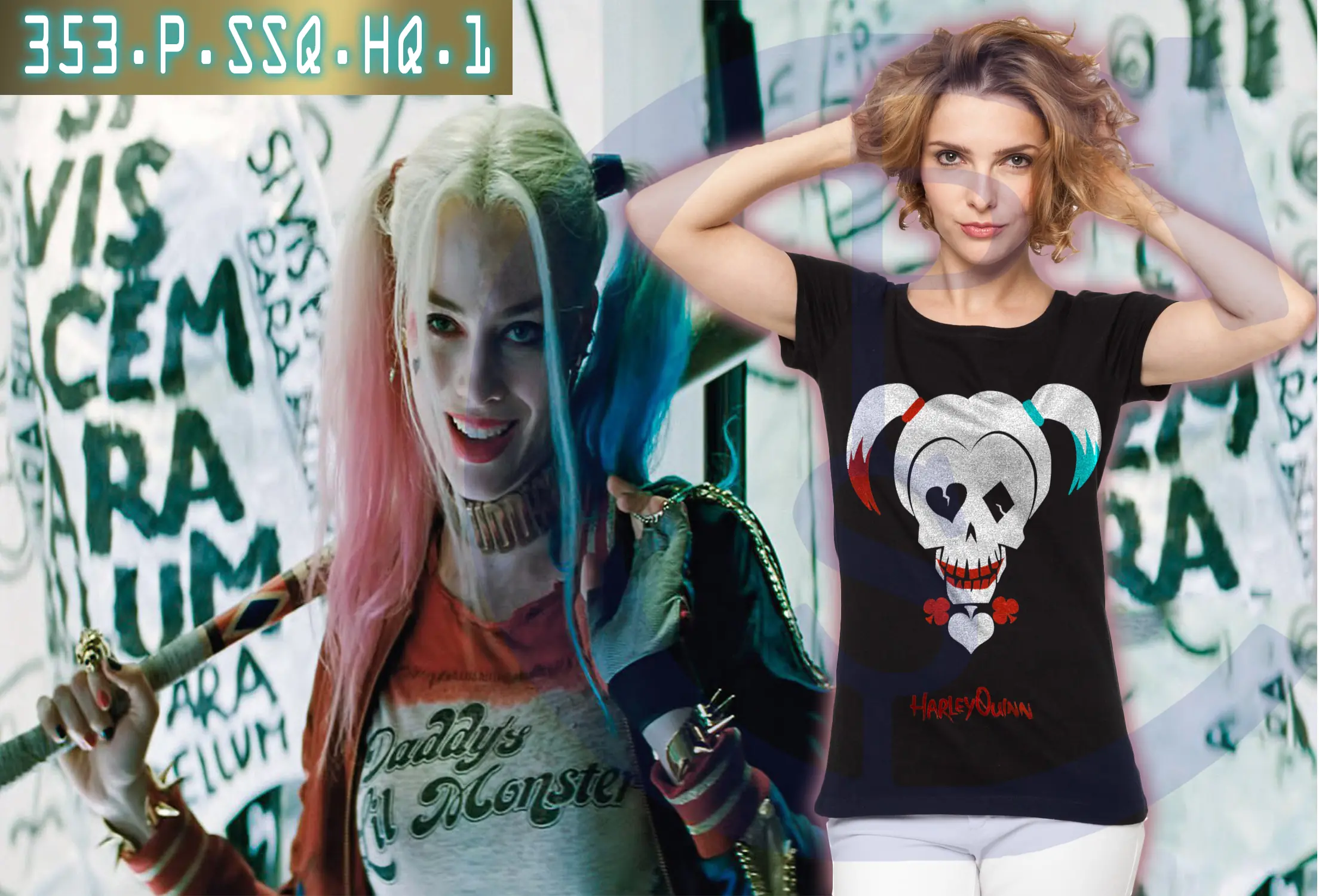 353.P.SSQ.HQ.1(harley quinn)