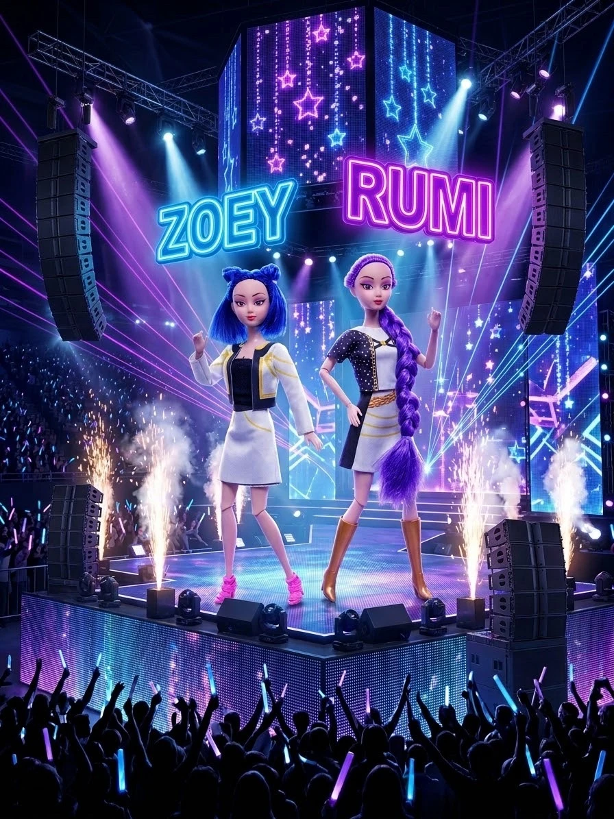 MUÑECA ARTICULADA KPOP