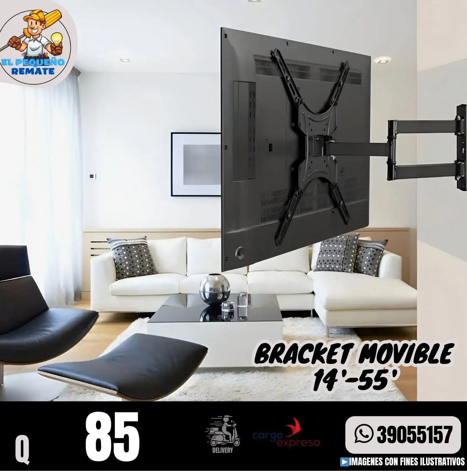 BRACKET MOVIBLE 14"-55" Home Design 2