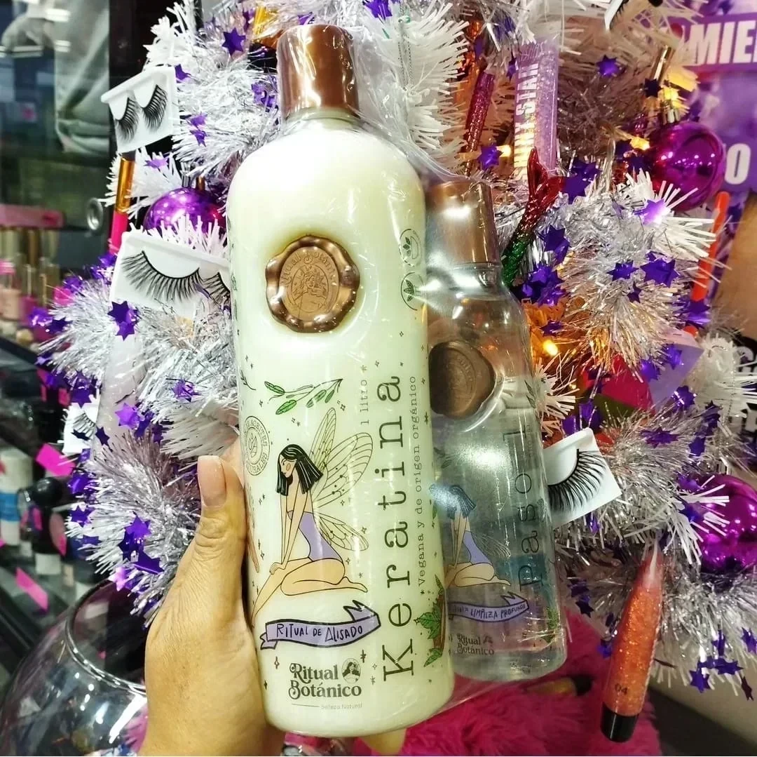 ritual botanico keratina alisado permante x1000 ml