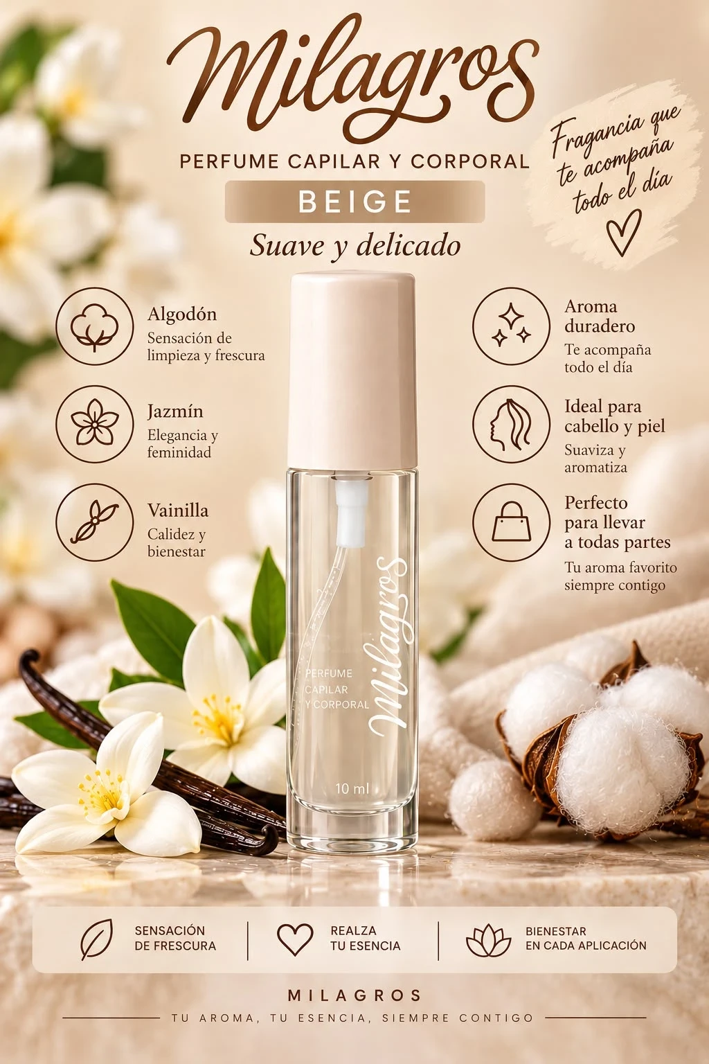 milagros perfume capilar mini bali tapa beige.jfif