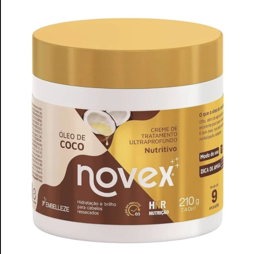 Mascarilla oleo de coco