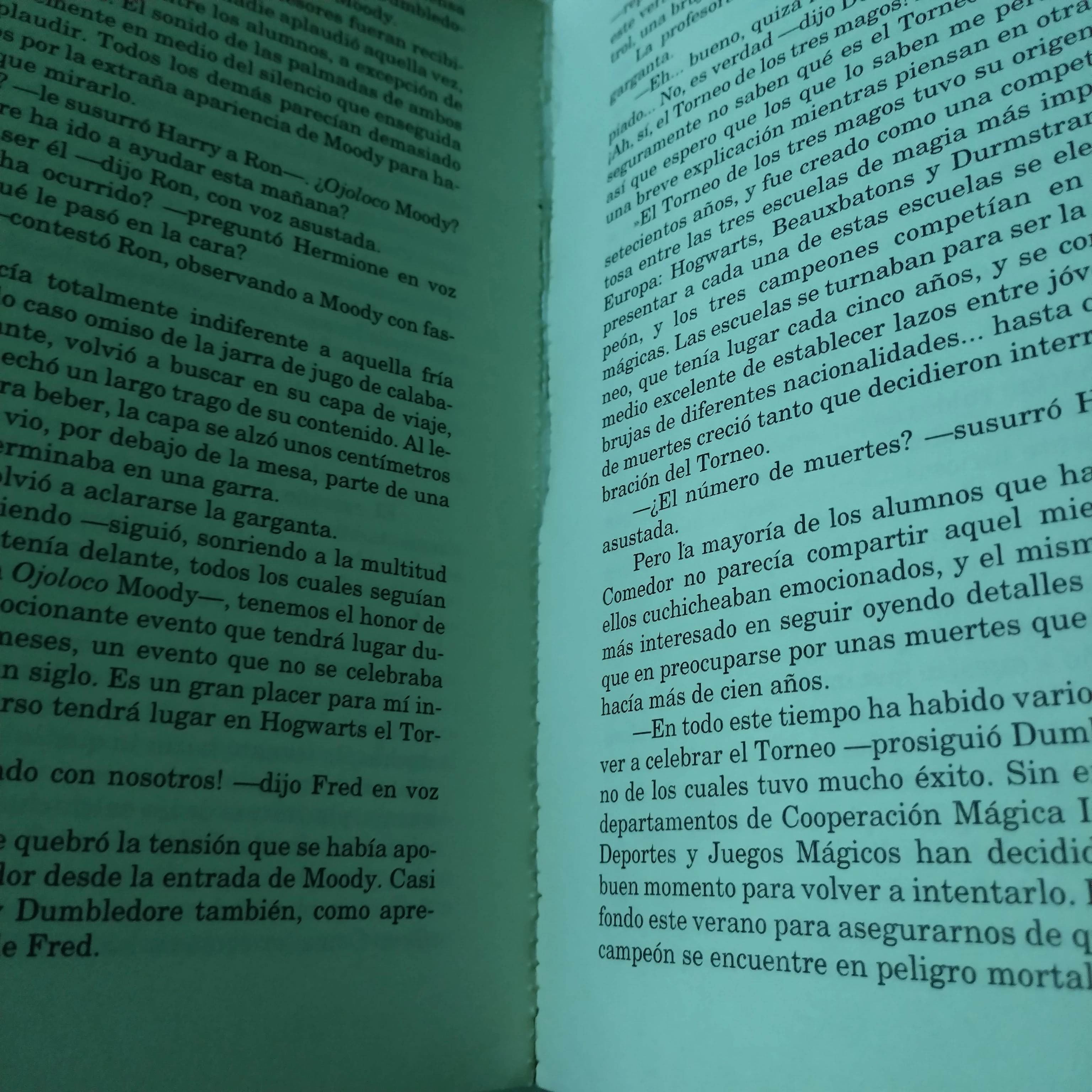 Harry Potter y el cáliz de juego, J.K. Rowling, usado 3