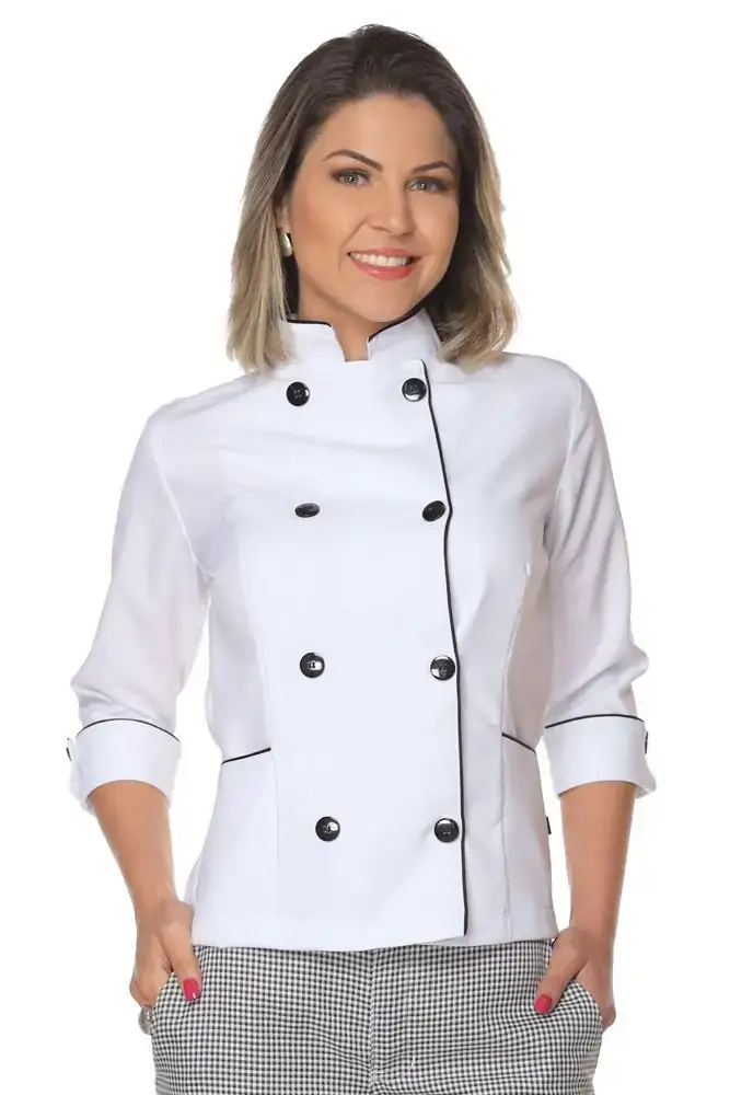 Filipina chef manga larga mujer o hombre  2