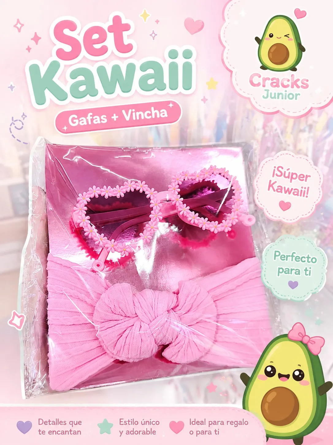 Kit Gafas + Balaca ancha Bebe