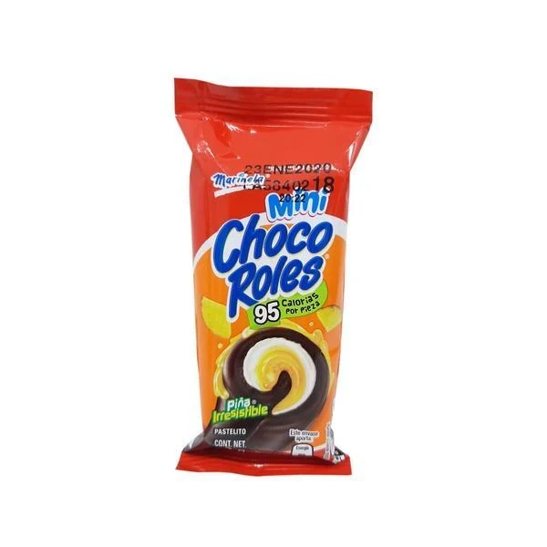 MINI CHOCO ROLES 28G