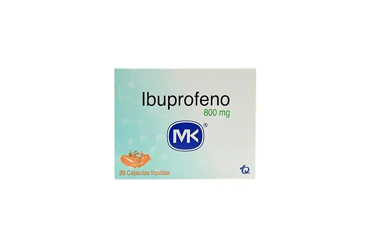 IBUPROFENO 800 X 30 CAPS LIQUIDA MK