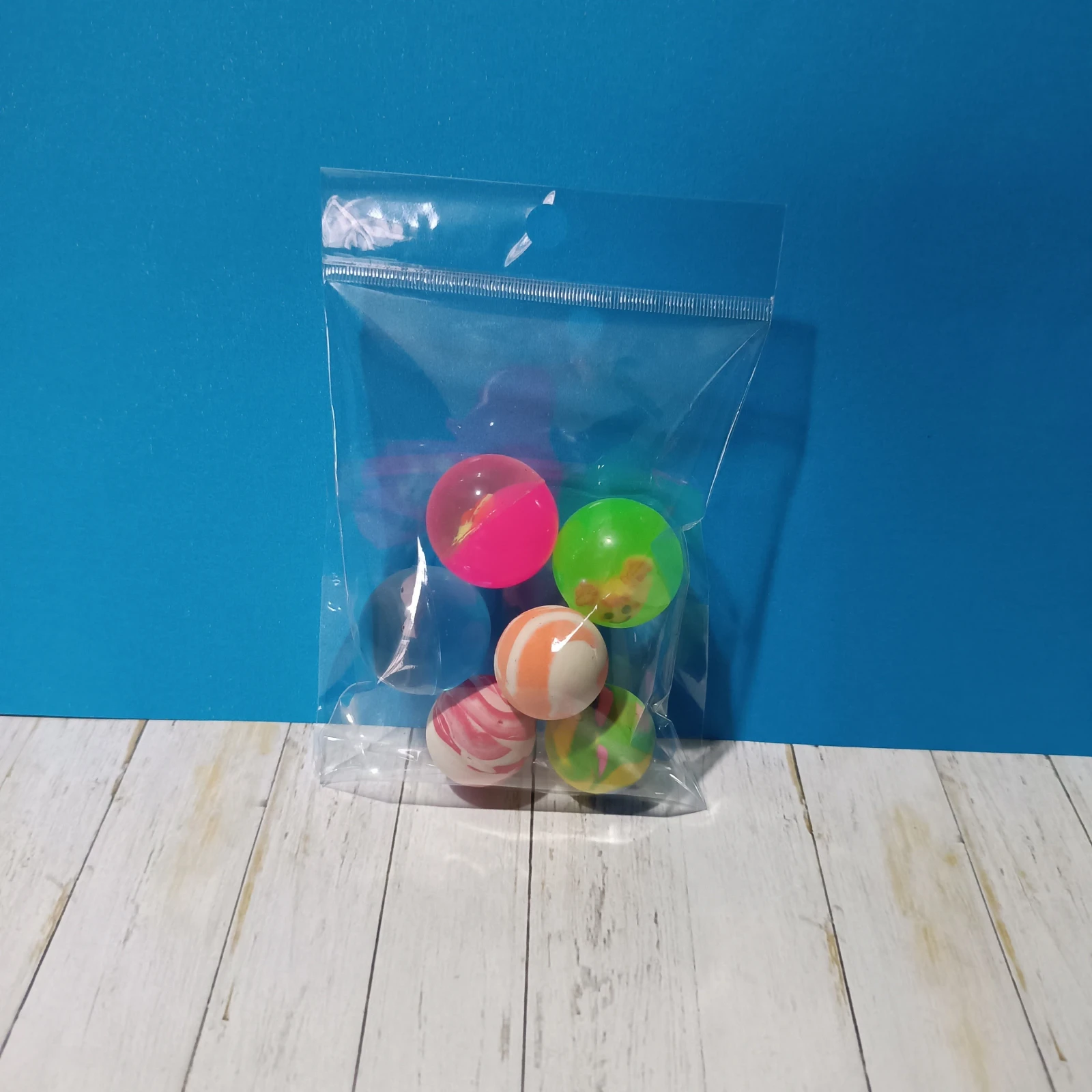 PAQUETE PELOTA LOCA TRASLUCIDA
