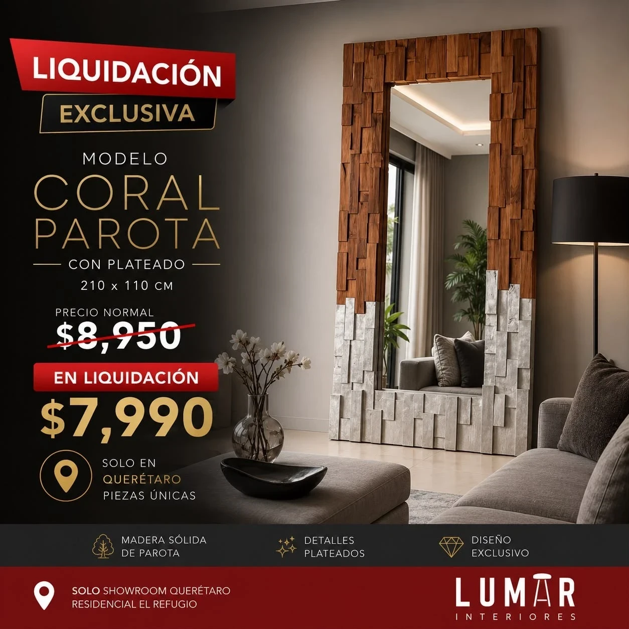 ESPEJOS EN LIQUIDACIÓN QUERÉTARO 