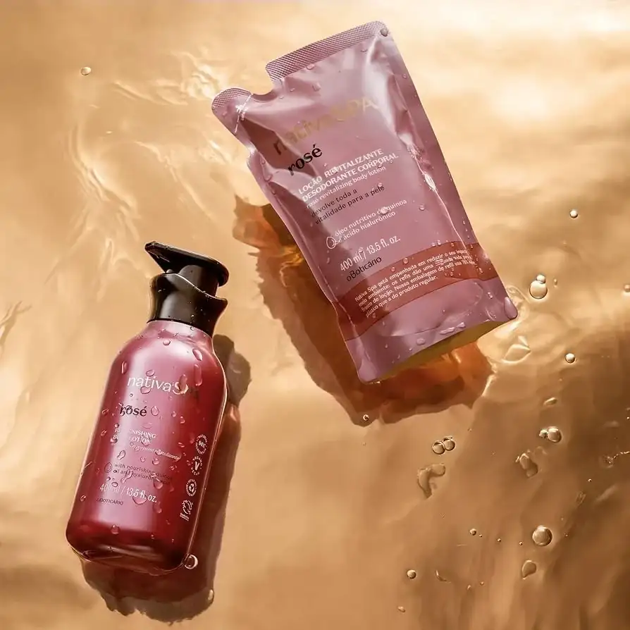Recarga Nativa SPA Loción Hidratante Corporal Rosé, 400ml 3
