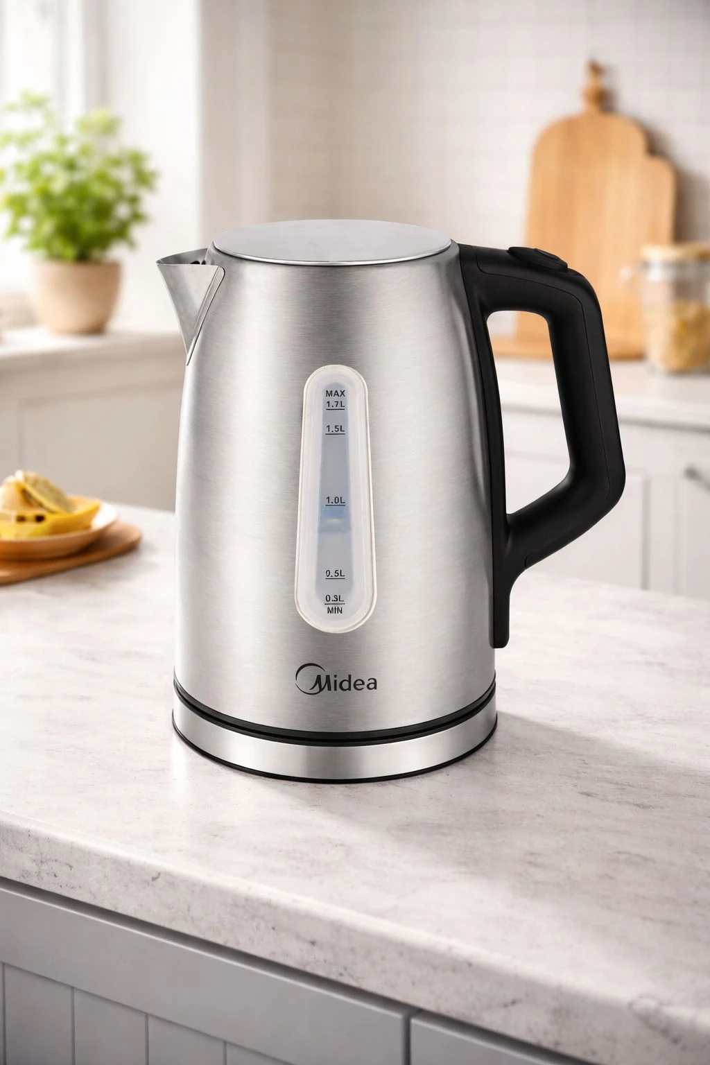 PAVA ELECTRICA MIDEA INOX 1.7LTS 1850W