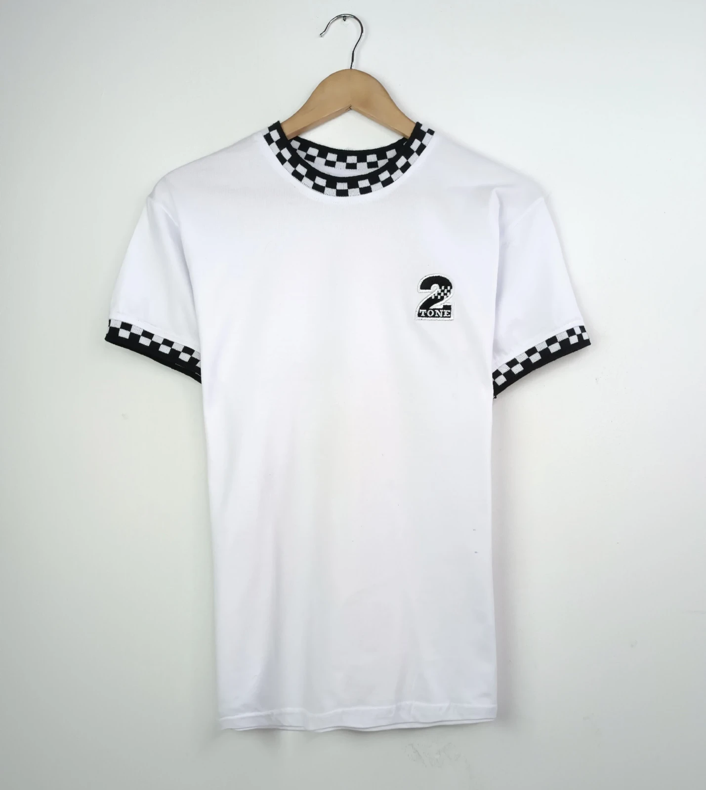 Camiseta 2 tone blanco 