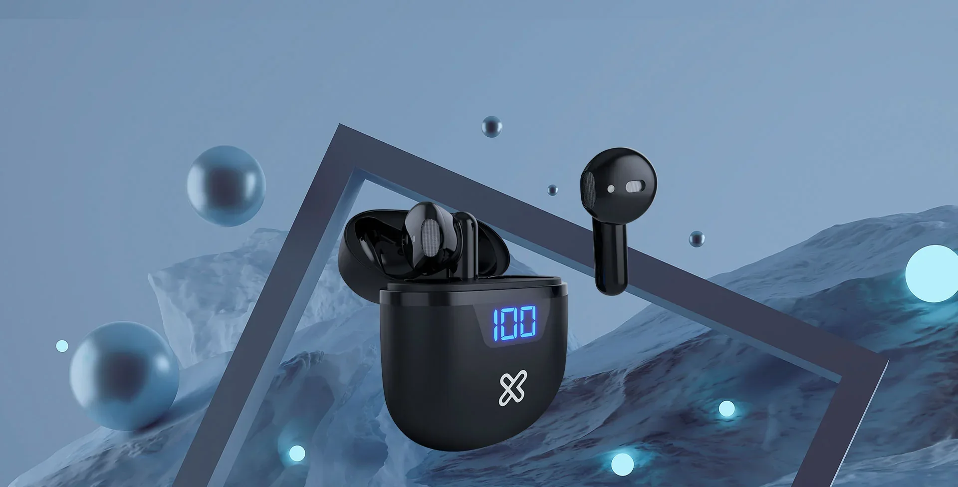 EARPHONES KLIP XTREME TOUCHBUDS 9
