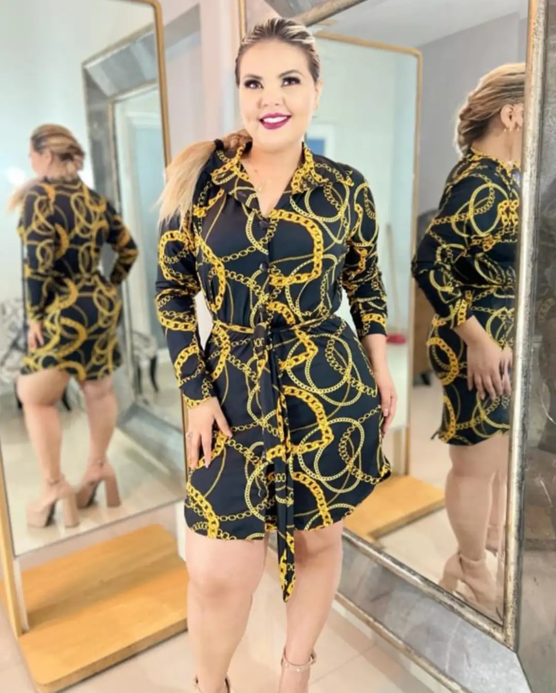 Vestido camisero buchon 2