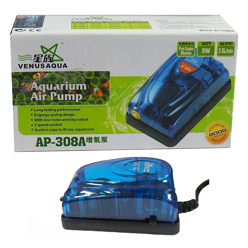 Bomba de Aire Venusaqua Ap-308a 3w 3.5/m