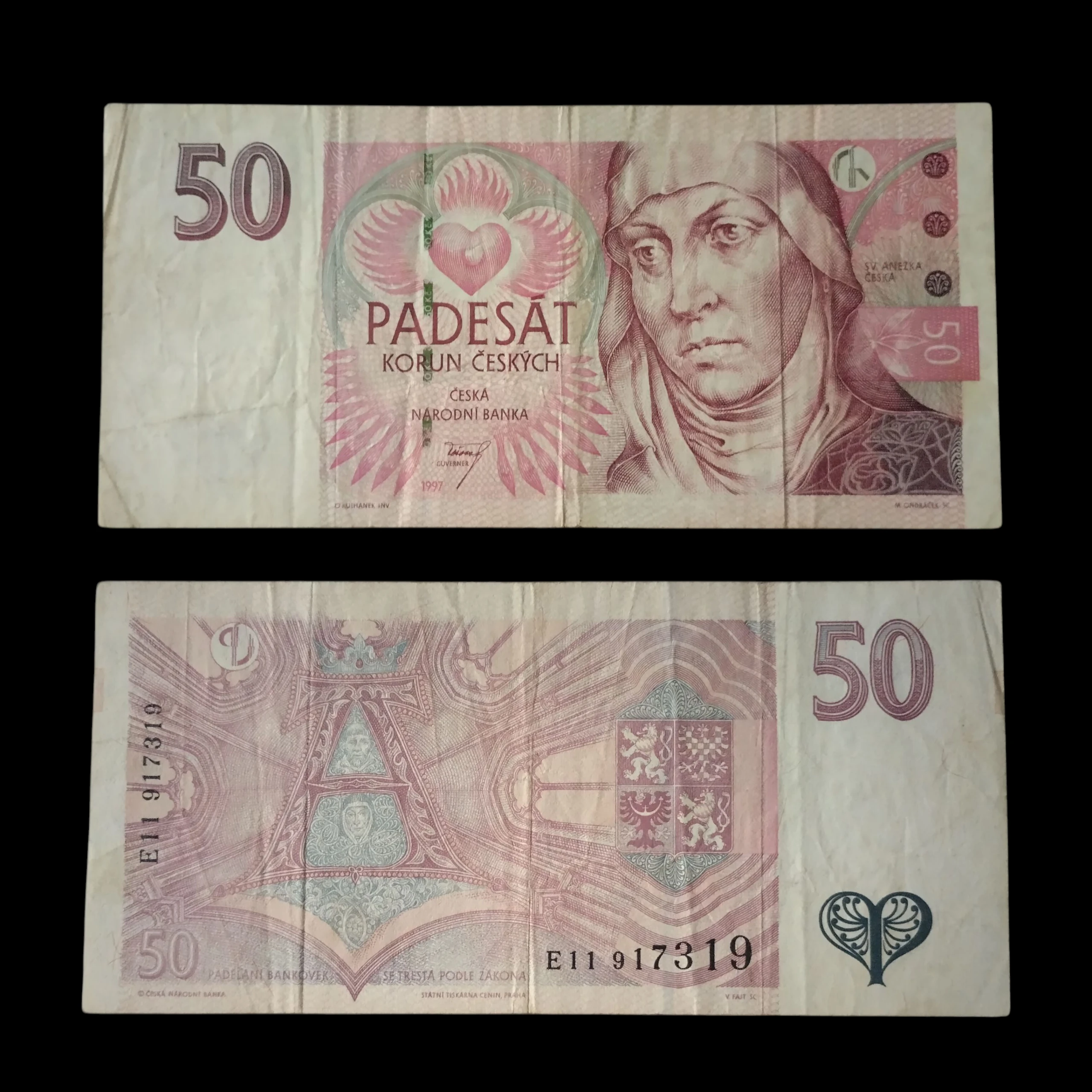 • República Checa 50 coronas vf
