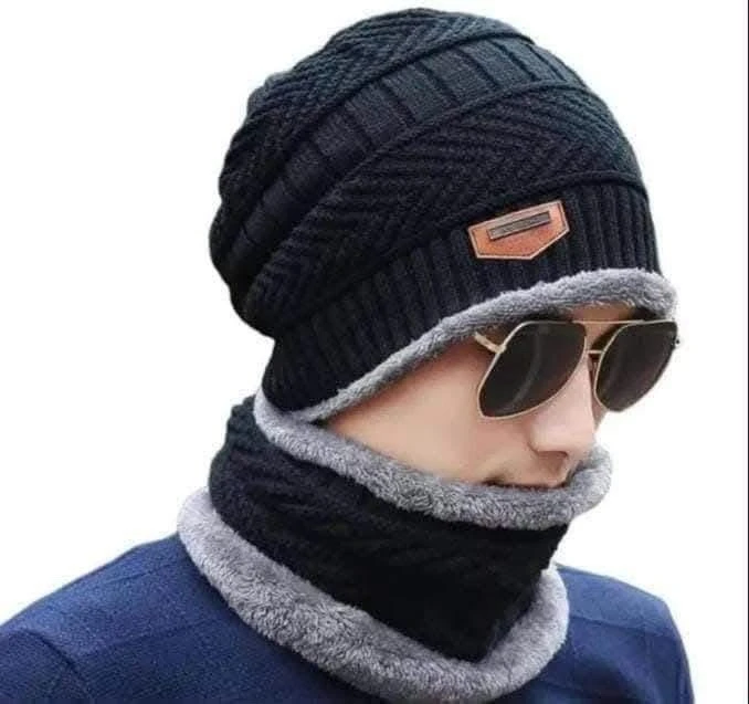 Gorro con bufanda 4