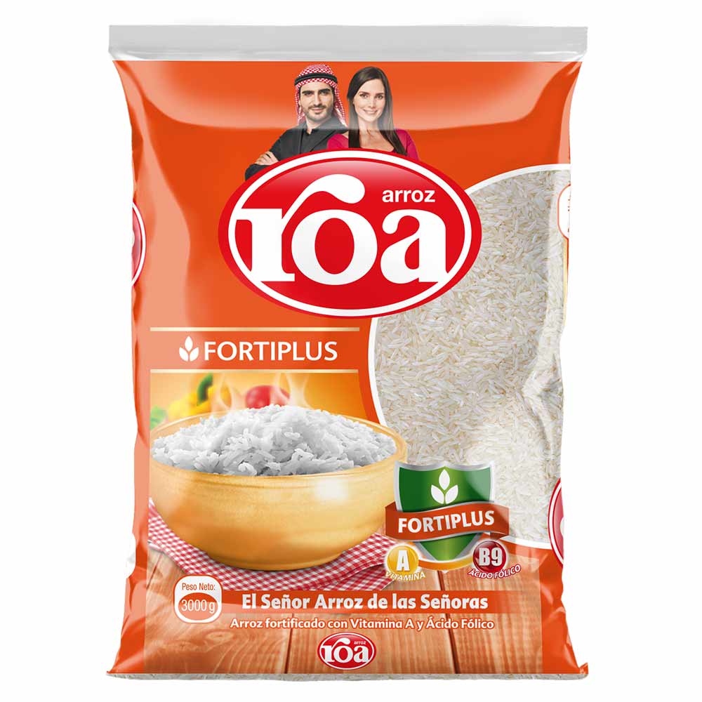 Arrroz Roa x 3kg