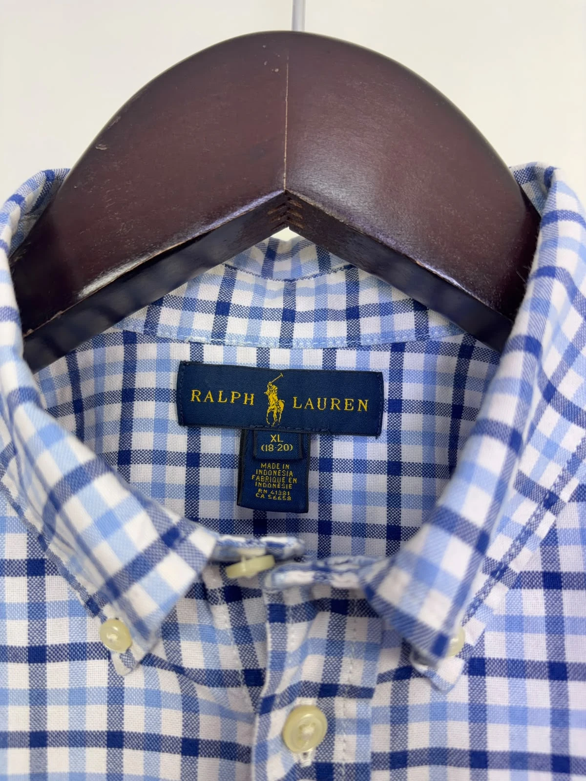 RALPH LAUREN CHECK SHIRT 3