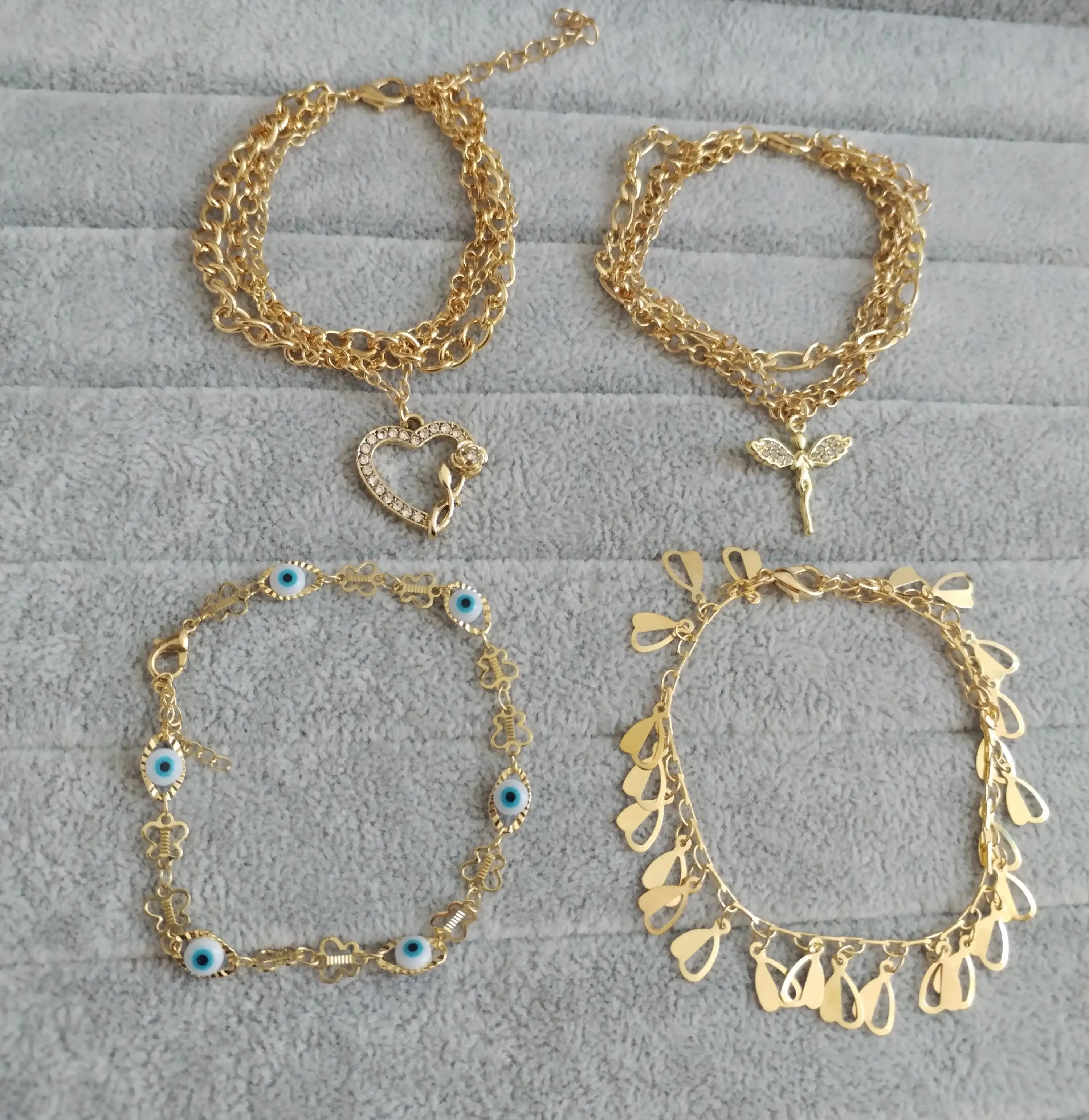 ⚜️ Pulseras con colgantes 