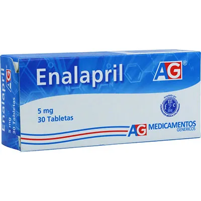 ENALAPRIL 5 MG X 30 TAB AG LAFRANCOL