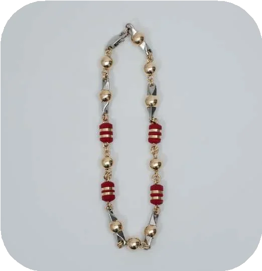 TB-020347-PULSERA ESPECIAL PIN DORADO BARRIL CINTA 6