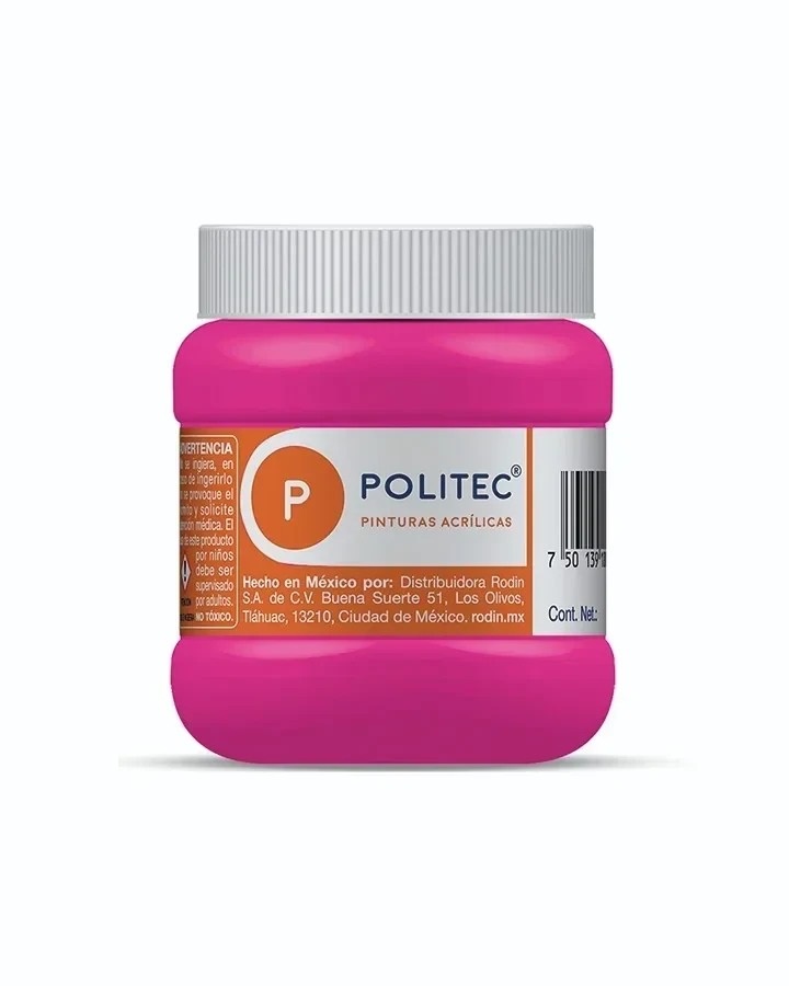 Politec pintura rosa fiusha  frasco 20 ml