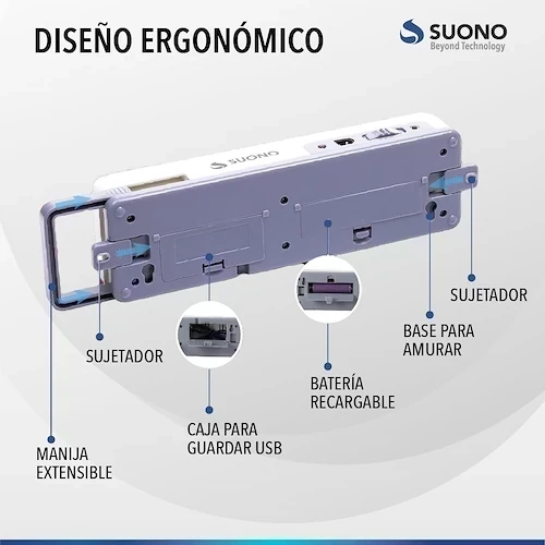 LUZ DE EMERGENCIA SUONO LED 30  2
