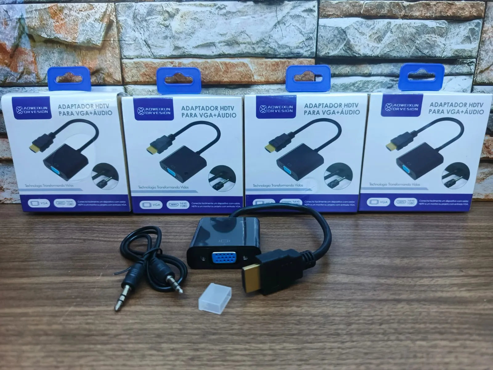 ADAPTADOR AOWE HDMI VEGA Y CONVERTIDOR DE AUDIO 