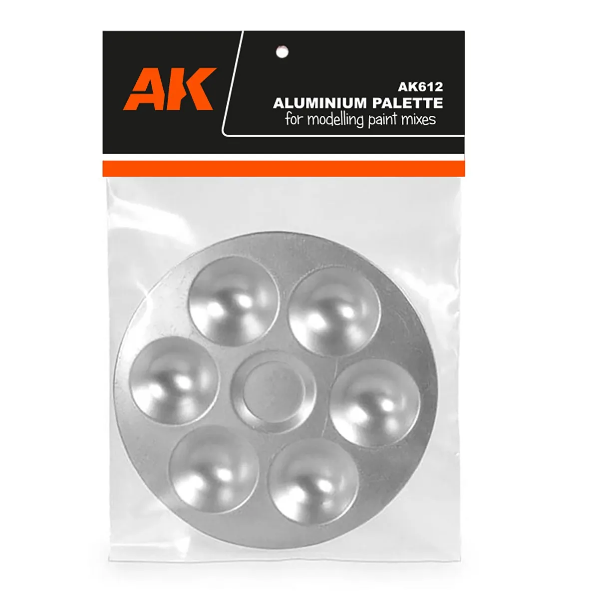 PALETA DE ALUMINIO 6 POCILLOS - AK612 