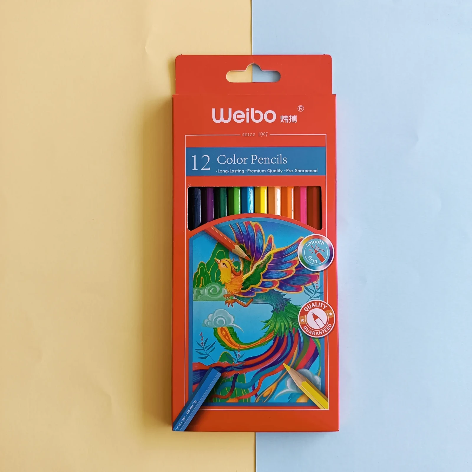 CAJA COLORES WEIBO X12