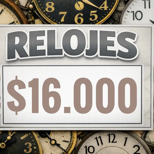 RELOJ CUADRADO