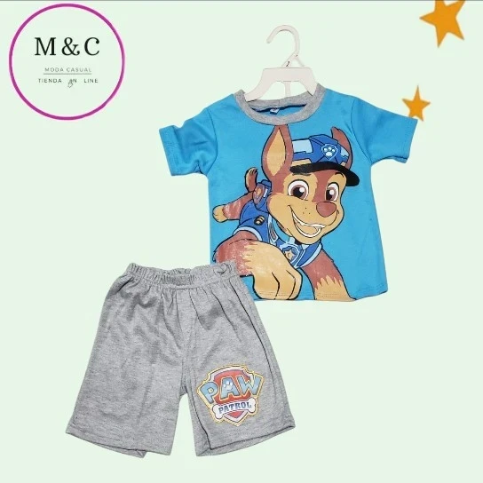 conjunto paw patrol