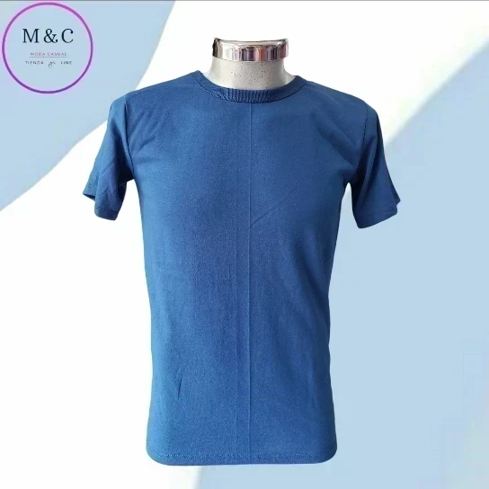 playera lisa xl algodón  manga corta 5