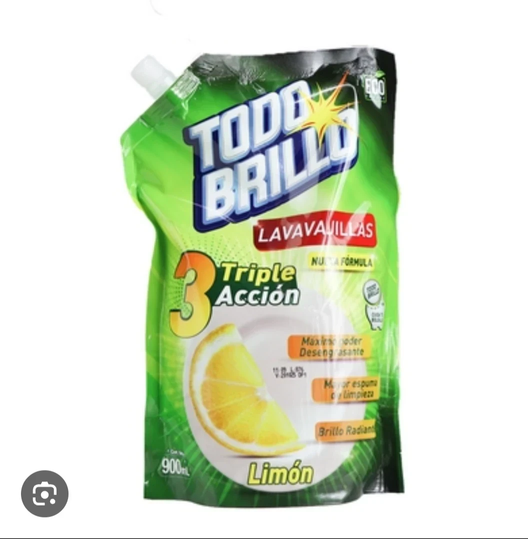 VAJILLERO  T. BRILLO SACHET 900ML 