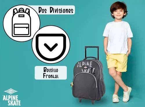 MOCHILA CON CARRO ALPINE SKATE 2