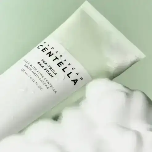 Madagascar Centella Tea-Trica Bha Espuma Limpiadora 2