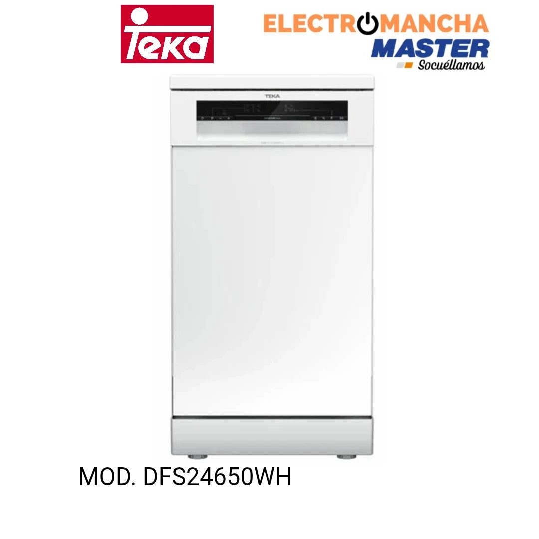 LAVAVAJILLAS TEKA DFS24650WH 45 CM. BLANCO CLASE E