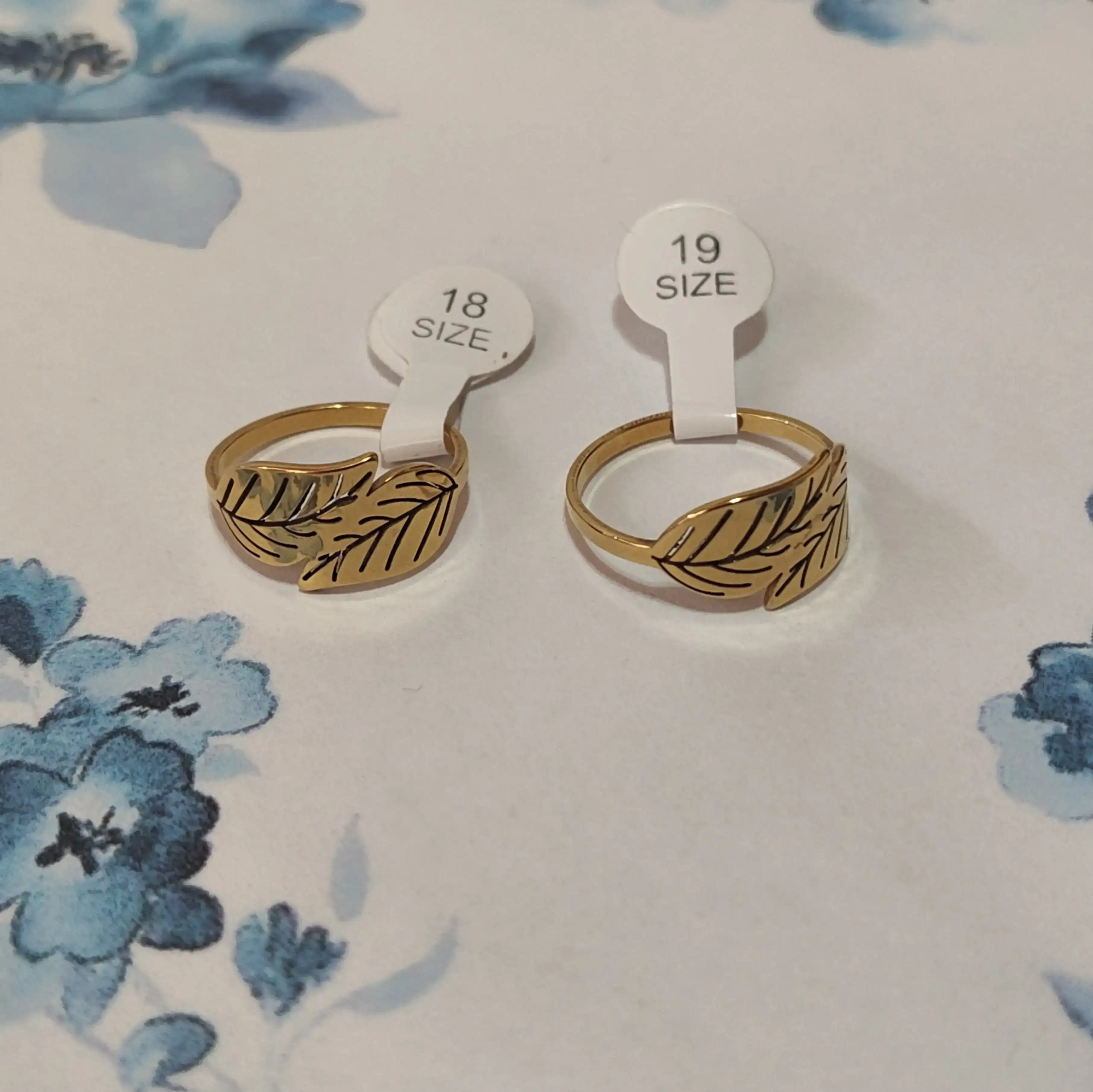 Anillo Hojas 3