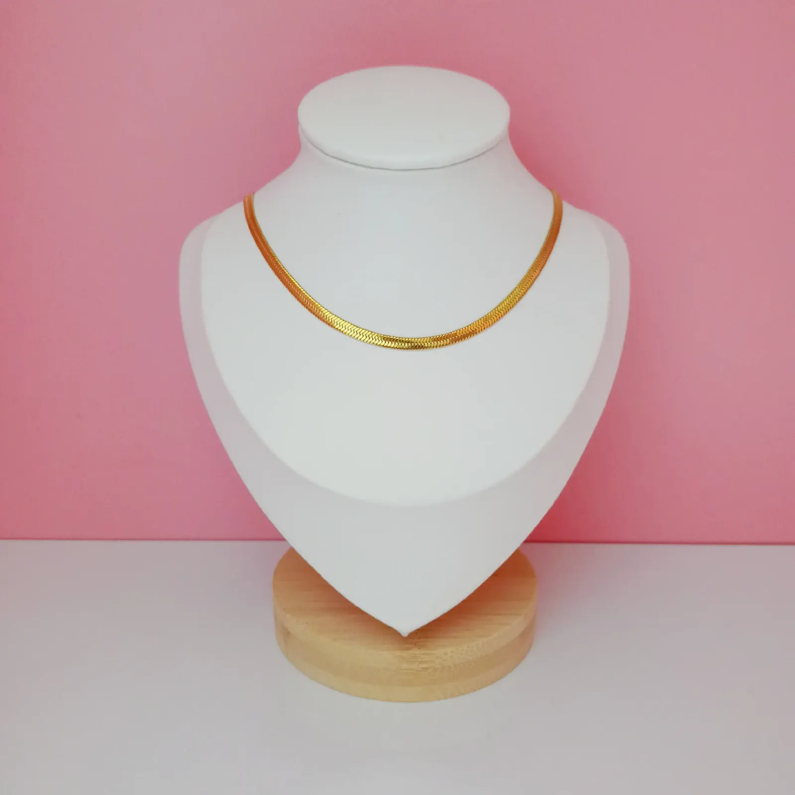Cadena Snake Gold
