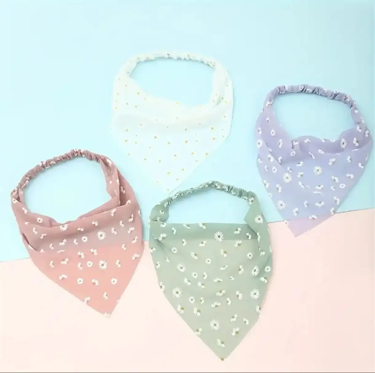 Pañoleta Cabello Tela Estampado 