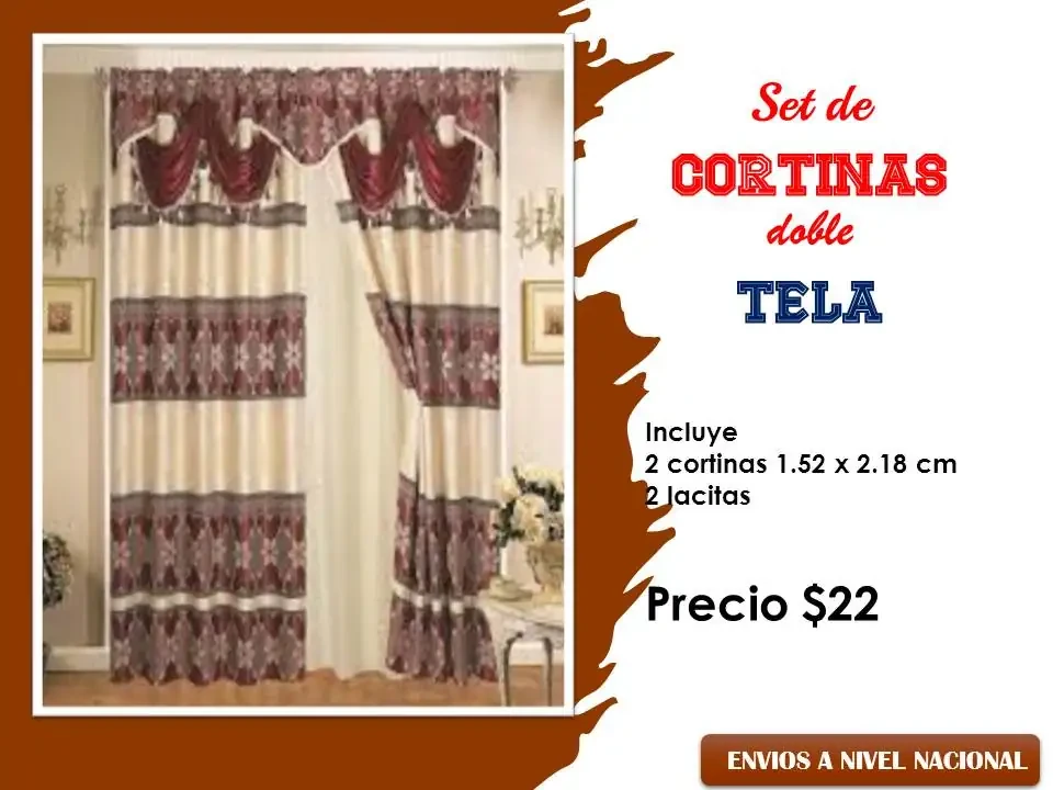 Set de cortinas  4