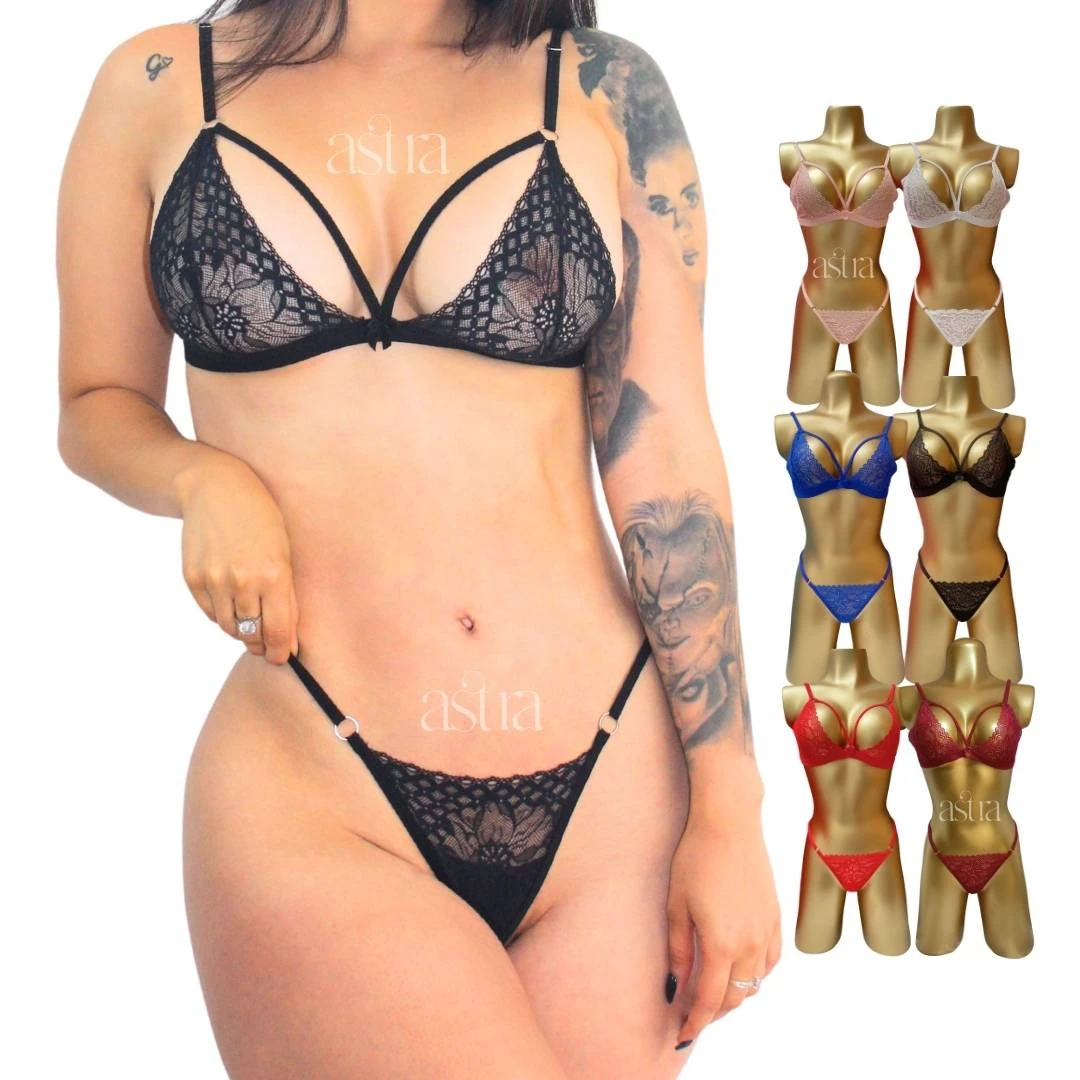 Conjunto lencería ropa interior 