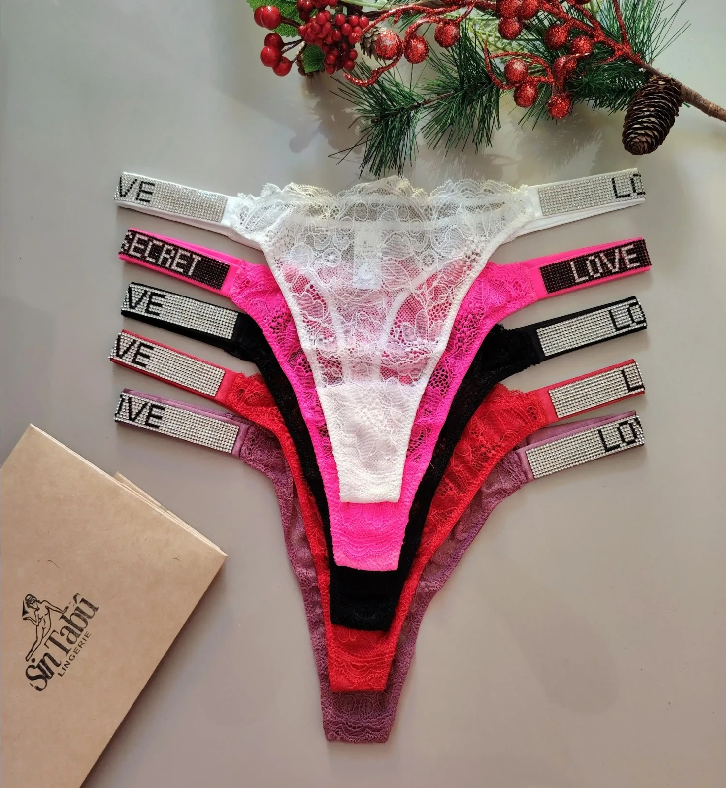 Tanga Estilo V (M)  (5 piezas) 
