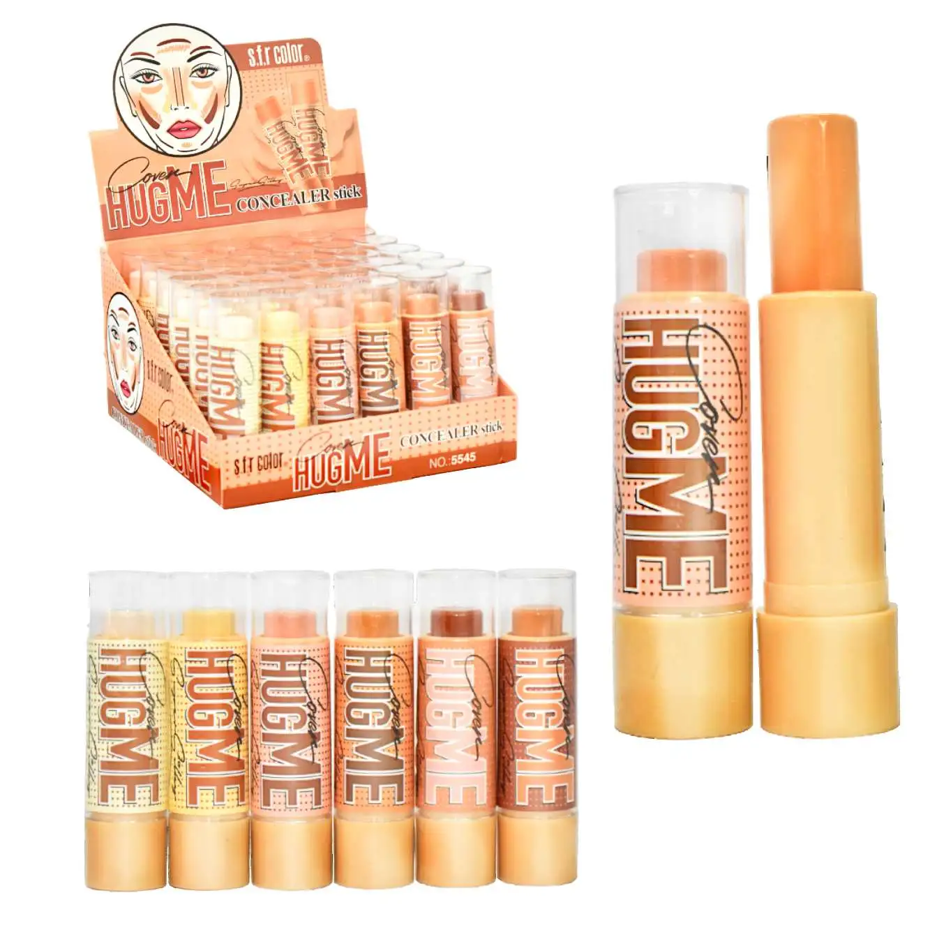 6 Correctores en Barra HugMe s.f.r Color 2