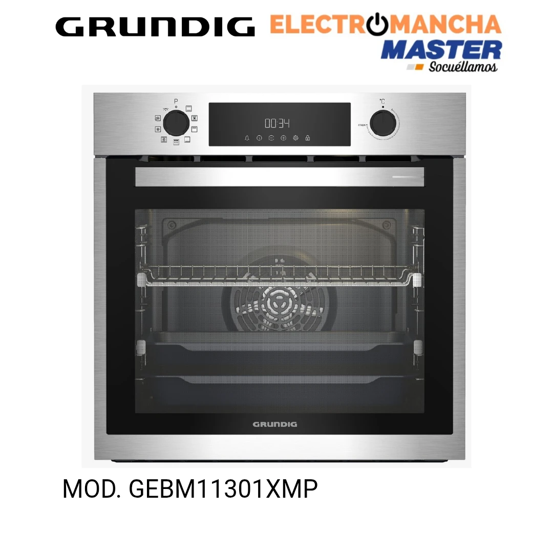 HORNO GRUNDIG GEBM11301XMP PIROLITCO 72 LITROS CLASE A+