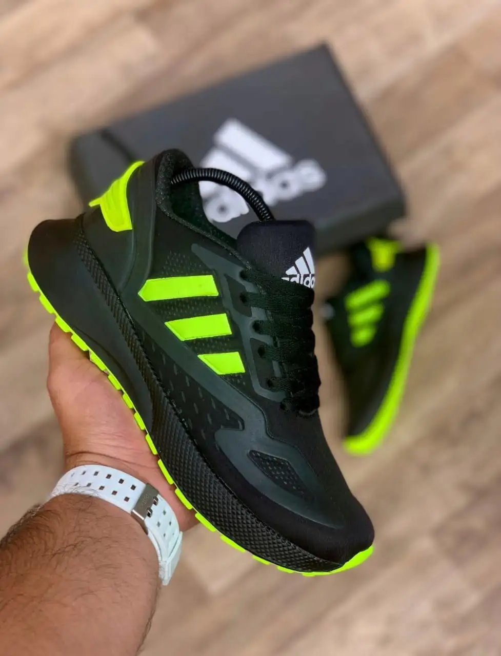 Tenis Adidas 2K Negro verde Unisex 