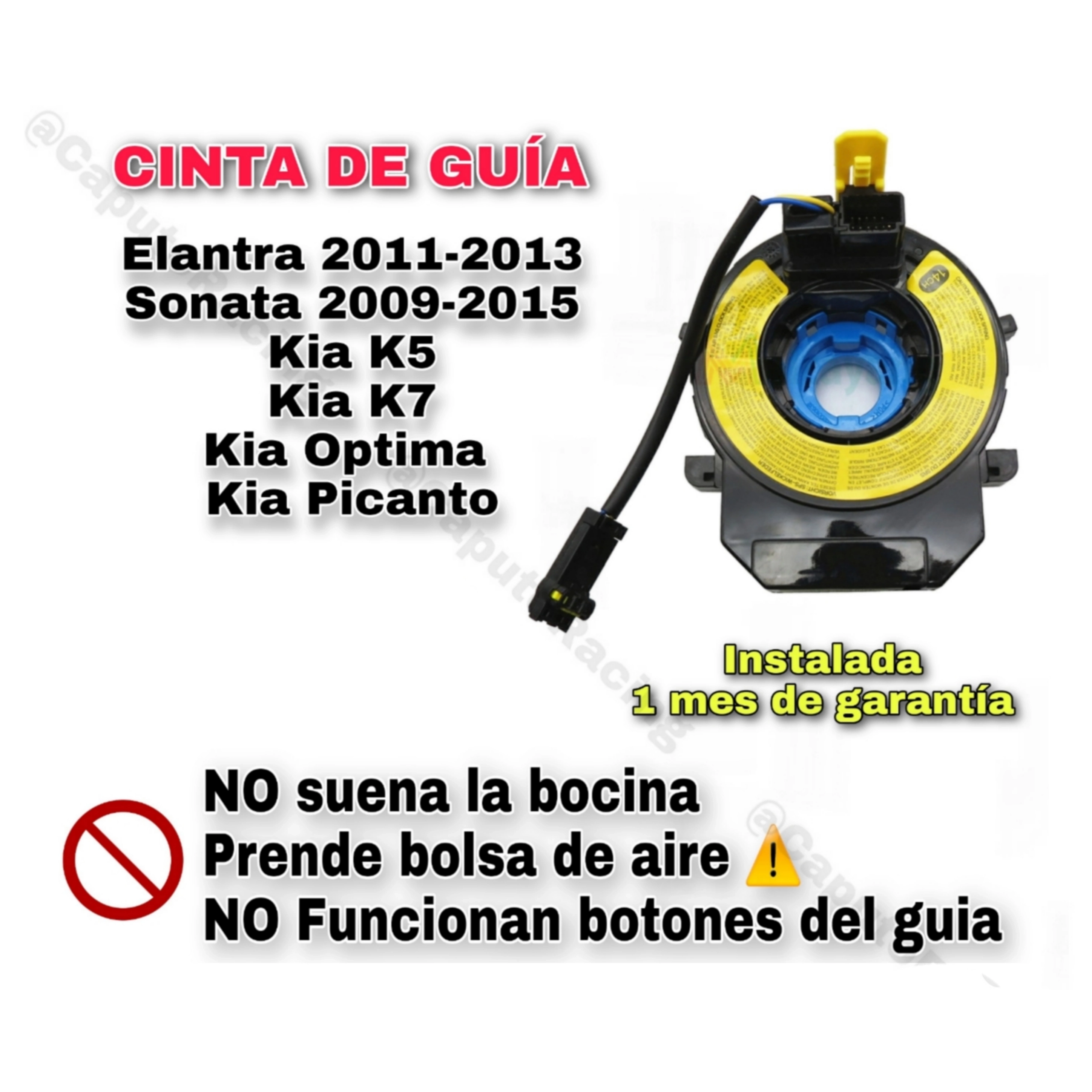 CINTA DE GUIA KIA Y HYUNDAI 