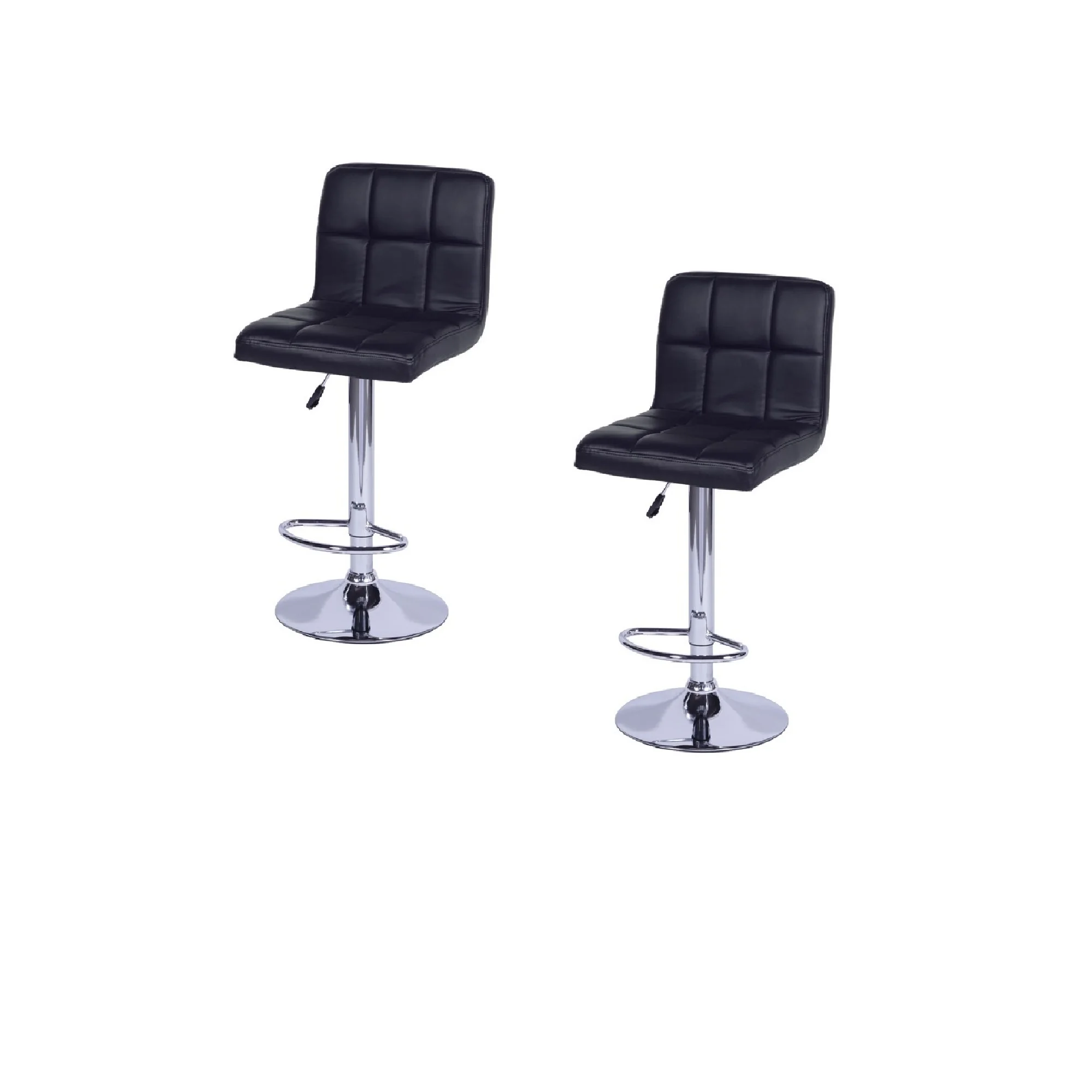 Set x 2 Silla Acolchada  Tipo Bar Alta  6