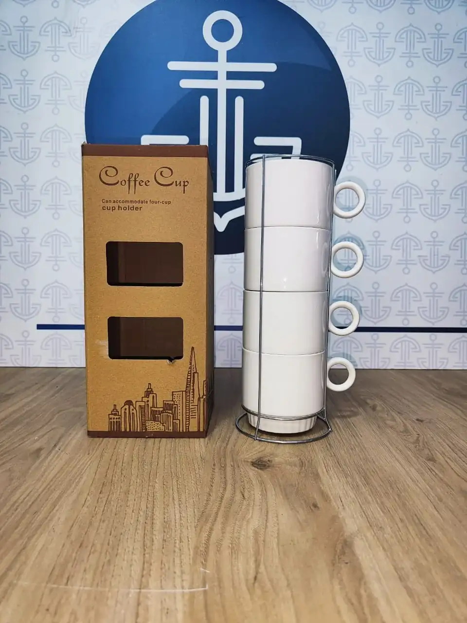 MUG TINTERO APILABLE  X 4 CON CAJA